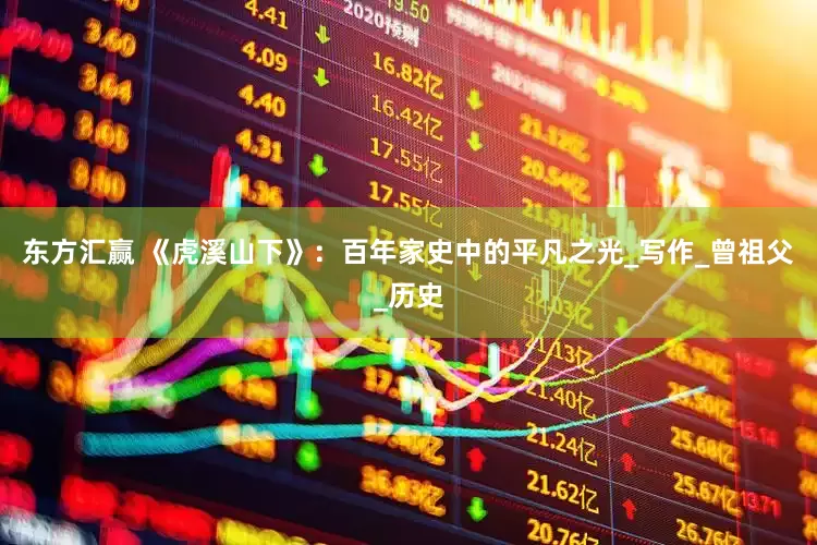 东方汇赢 《虎溪山下》：百年家史中的平凡之光_写作_曾祖父_历史