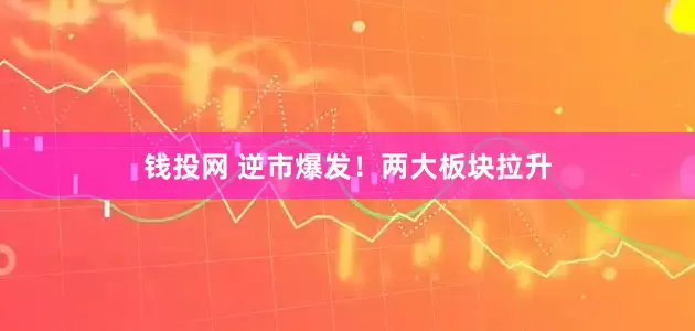 钱投网 逆市爆发！两大板块拉升